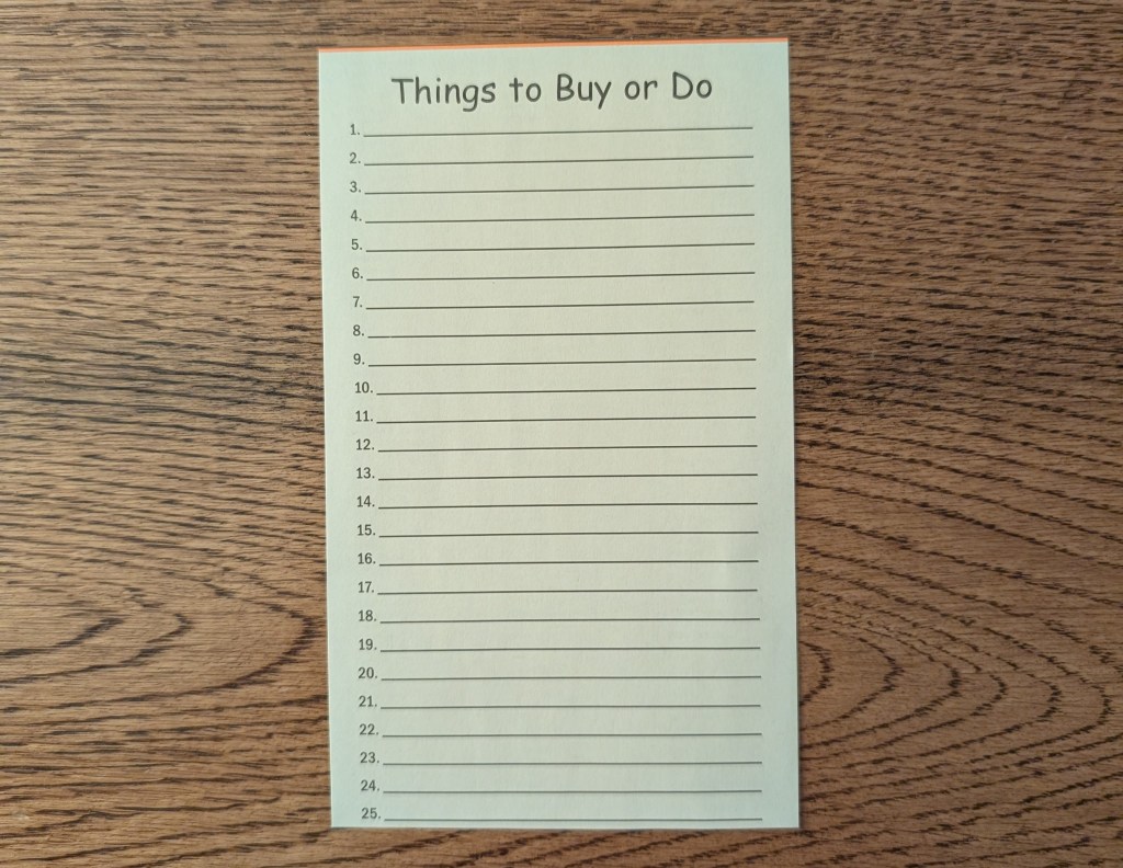 To-Do List of&nbsp;Faith